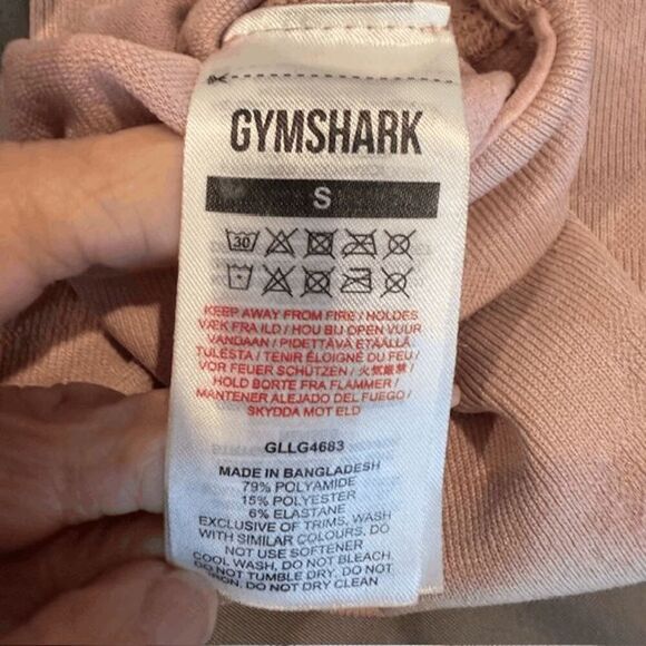 GymShark Leggings Pink Camo Textured Print Size Small - Picture 9 of 11